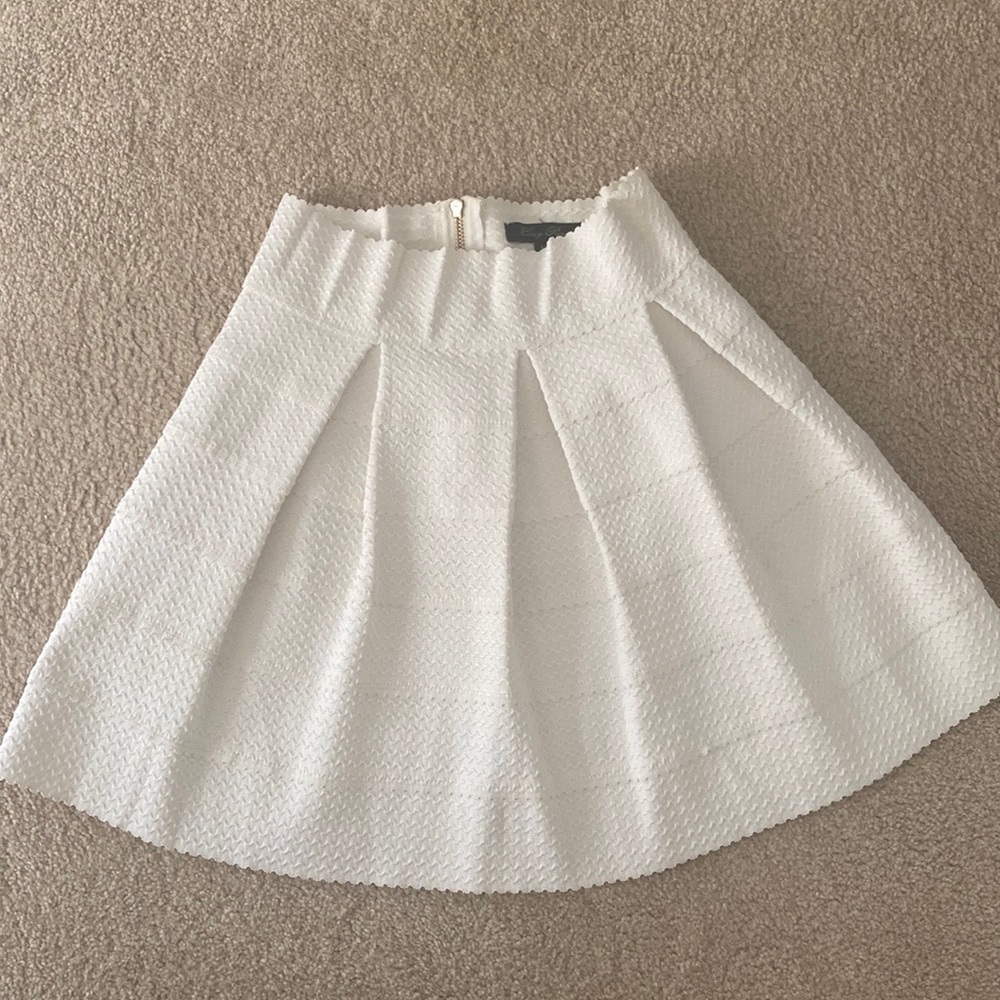 White skirt